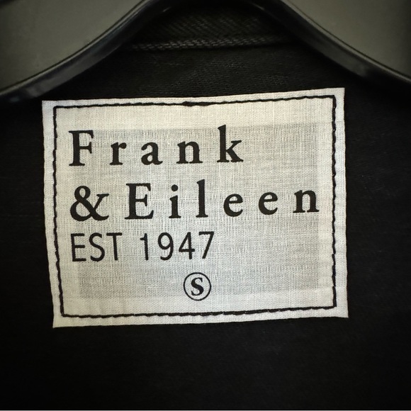 Frank & Eileen SzS McLoughlin Utility Jacket Black Denim - Picture 4 of 4